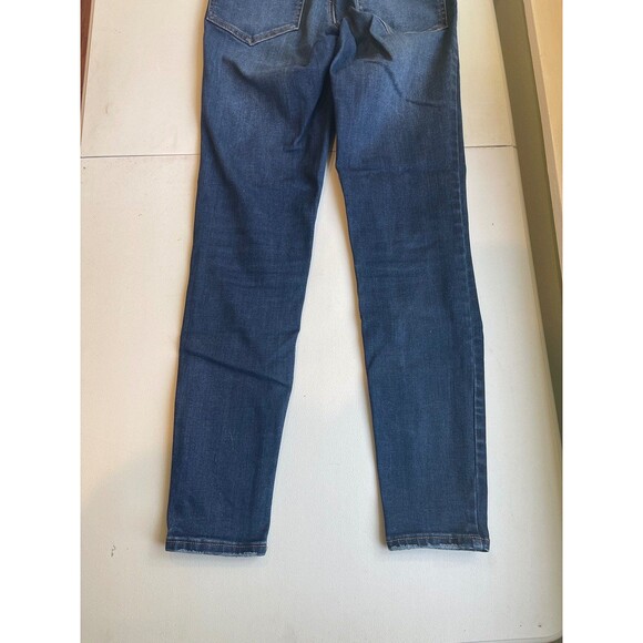 Aeropostale Women's Jeans AERO Distressed High Rise y2k Size 4 (27) Straight Leg - Picture 8 of 9